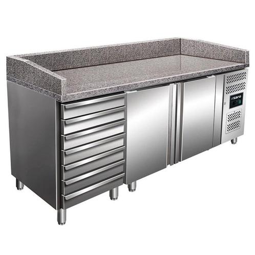 Pizzawerkbank | 428L | 2 Deuren + 7 Deegladen (EN600x400) |, Zakelijke goederen, Horeca | Keukenapparatuur, Nieuw in verpakking