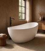 Ligbad Landa 176 x 86 x 78 cm Vrijstaand Bad wit, Verzenden, Nieuw