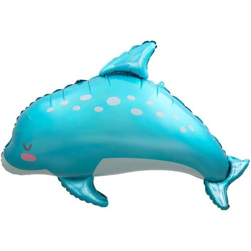 Dolfijn Helium Ballon 78cm, Hobby en Vrije tijd, Feestartikelen, Nieuw, Verzenden
