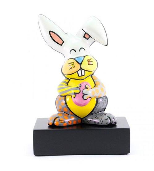 Romero Britto (1963) - Grey Rabbit, Antiek en Kunst, Kunst | Schilderijen | Modern