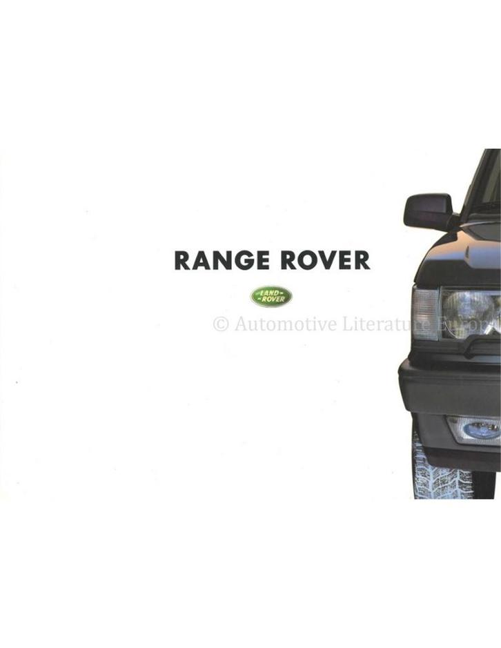2000 RANGE ROVER BROCHURE FRANS, Boeken, Auto's | Folders en Tijdschriften
