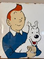 Plaque Emaillée Tintin et Milou pour Esso 1972 - Émailleries, Boeken, Nieuw