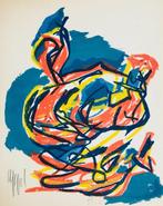 Karel Appel (1921-2006) - Sans-titre - Lithographie, Antiquités & Art