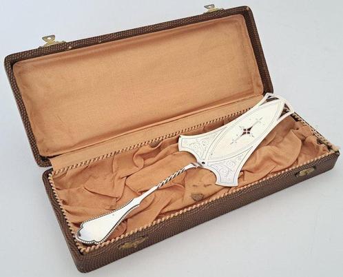 Van Kempen - Jugendstil taartschep in etui - Serveur de, Antiek en Kunst, Kunst | Designobjecten