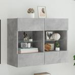vidaXL Tv-wandmeubel met LED-verlichting 78,5x30x60,5 cm, Huis en Inrichting, Kasten |Televisiemeubels, Verzenden, Nieuw