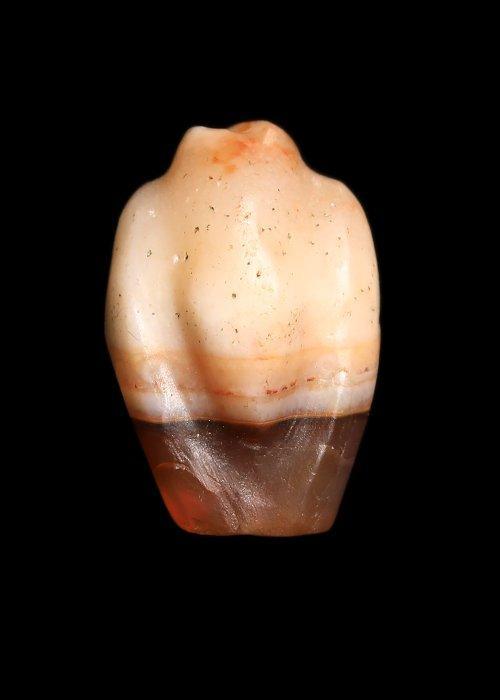 Old Babylonian Banded Agate Eend Gewicht Amulet, Antiquités & Art, Antiquités | Autres Antiquités