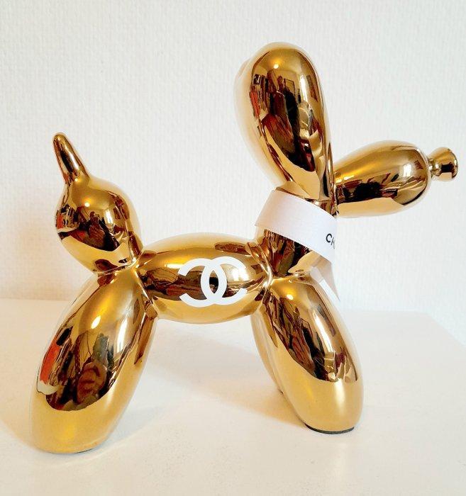 Jan Marti - Dog gold 3/30, Antiek en Kunst, Kunst | Designobjecten