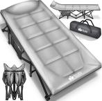 Veldbed - 1 Persoons - Kampeerbed - Stretcher - Lichtgrijs -, Verzenden, Nieuw
