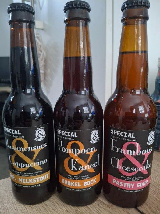 Brouwerij De Molen - Speciale Serie - 33cl - 6 flessen, Verzamelen, Wijnen