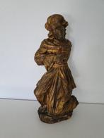 sculptuur, Adorierender Engel 17. Jahrhundert - 44 cm - Hout