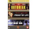 Outbreak/Proof Of Life/Deep Blue Sea, Cd's en Dvd's, Verzenden, Nieuw in verpakking