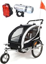 Multifunctionele buggy fietskar met opbergruimte - Opvouw..., Fietsen en Brommers, Nieuw, Ophalen of Verzenden, Kinderkar, 40 tot 60 kg