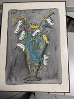 Paolo Da San Lorenzo (1935-2022) - I fiori, Antiek en Kunst, Kunst | Schilderijen | Modern