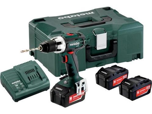 Veiling - Metabo schroefboormachine BS 18 LT set, Doe-het-zelf en Bouw, Gereedschap | Boormachines, Nieuw