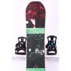 130 kinder snowboard BURTON RADIUS, black/red, woodcore, FLA, Verzenden, Nieuw