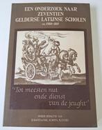 Een onderzoerk naar zeventien Gelderse Latijnse Scholen, ca., Verzenden