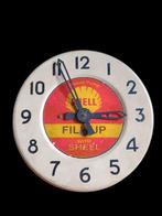 Wandklok - Metaal - 1950-1960 - Muurschildering horloge, Antiek en Kunst