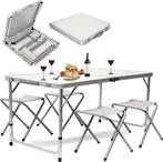 MaxxGarden vouwtafel Picknicktafel set 120x70cm, Tuin en Terras, Ophalen of Verzenden, Inklapbaar, Rechthoekig, Nieuw