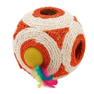 Dobbelsteen rammelaar- veerbal 12cm - kerbl