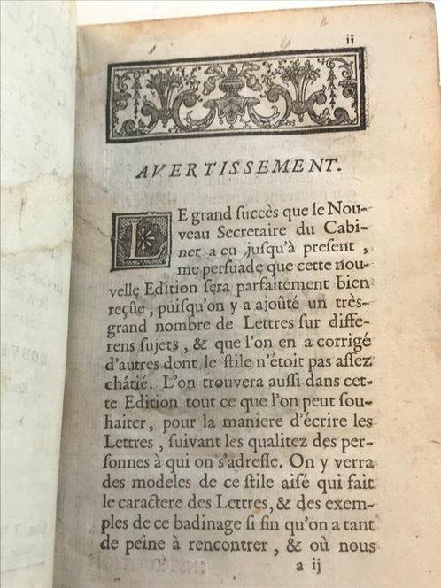 [René Milleran] - Le Nouveau Secrétaire du Cabinet,, Antiek en Kunst, Antiek | Boeken en Manuscripten