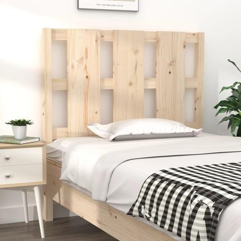 vidaXL Hoofdbord 95,5x4x100 cm massief grenenhout, Huis en Inrichting, Slaapkamer | Bedden, Nieuw, Verzenden
