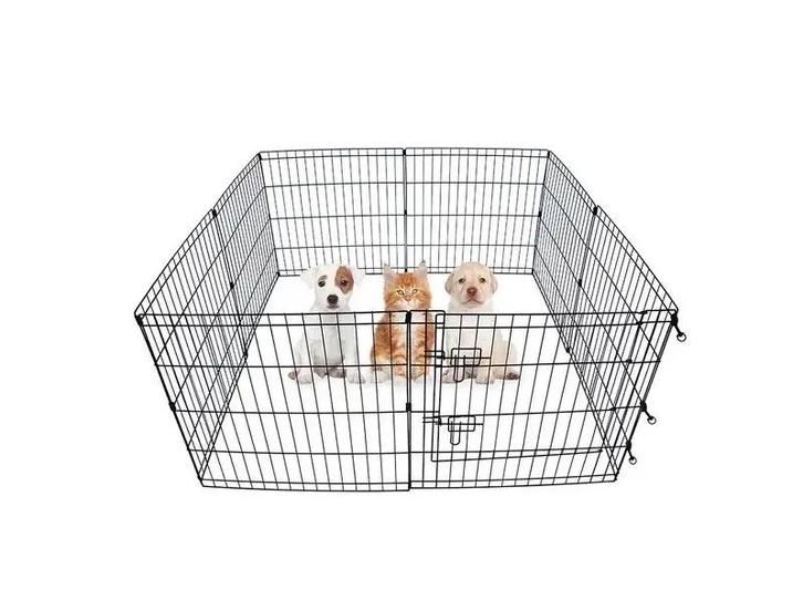 MaxxPet Puppyren 76x61 - Konijnenren - 8 kennelpanelen, Dieren en Toebehoren, Hondenbenches, Nieuw, Ophalen of Verzenden