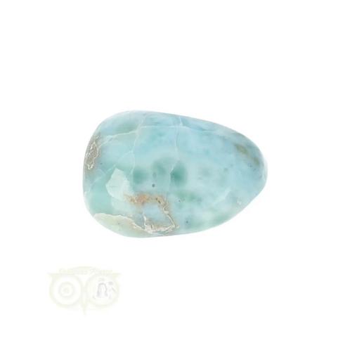 Larimar trommelsteen Nr 14 - 5 gram, Handtassen en Accessoires, Edelstenen, Nieuw, Verzenden