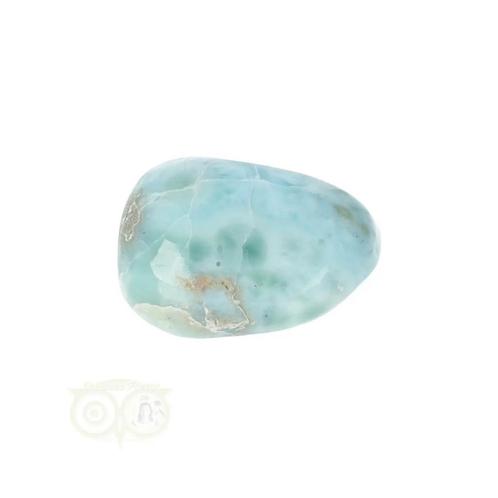 Larimar trommelsteen Nr 14 - 5 gram, Bijoux, Sacs & Beauté, Pierres précieuses, Envoi