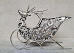 Figuur - Slede - Rendier - Kerst - Staal