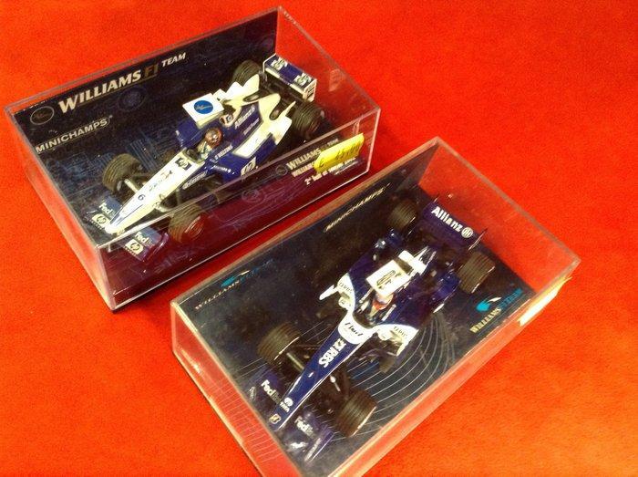 Minichamps 1:43 - Voiture de course miniature (2) - ref., Hobby en Vrije tijd, Modelauto's | 1:5 tot 1:12
