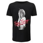 Tina Turner Photo Pose Red Logo T-Shirt, Nieuw