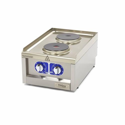 Kookplaat Horeca - 2 Pitten - Enkel - 60 cm Diep -, Zakelijke goederen, Horeca | Keukenapparatuur, Nieuw in verpakking, Fornuis, Frituur en Grillen