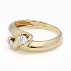 Bague - 14 carats Or jaune Diamant (Naturelle), Bijoux, Sacs & Beauté, Bagues