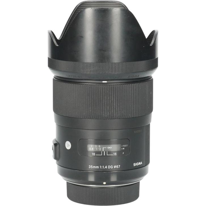 Tweedehands Sigma 35mm f/1.4 DG HSM Art Nikon F CM5786, Audio, Tv en Foto, Foto | Lenzen en Objectieven, Overige typen, Gebruikt