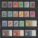 Berlijn 1948 - Complete serie met zwarte opdruk Berlin met, Gestempeld