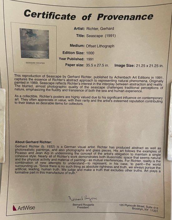 Gerhard Richter (1932) - Seascape, Antiek en Kunst, Antiek | Overige Antiek