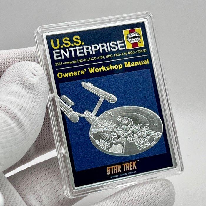 Niue. 1 Dollar 2025 – Star Trek – U.S.S. Enterprise NCC-1701, Postzegels en Munten, Munten | Europa | Niet-Euromunten