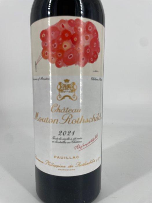 2021 Chateau Mouton Rothschild - Bordeaux, Pauillac 1er, Verzamelen, Wijnen