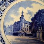 De Porceleyne Fles, Delft - Vreeswijk P.F - Assiette murale, Antiquités & Art