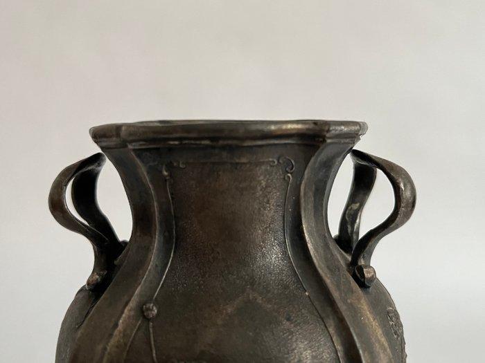 Vase - En alliage - Japonisme, Antiek en Kunst, Kunst | Designobjecten