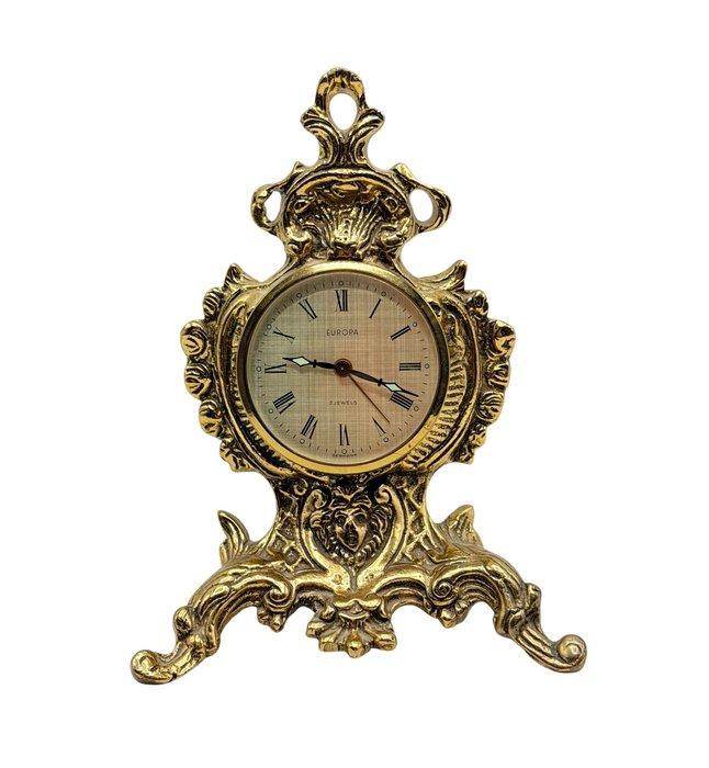 Klok - Europe - Messing - 1970-1980, Antiek en Kunst, Curiosa en Brocante