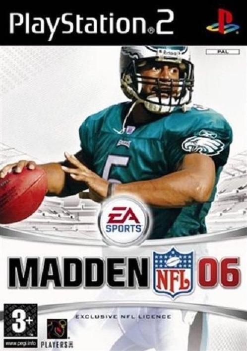 Madden NFL 06 (PS2 Games) (Playstation 2), Games en Spelcomputers, Games | Sony PlayStation 2, Zo goed als nieuw, Ophalen of Verzenden