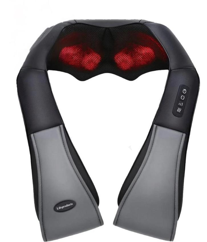 2dekans | Shiatsu Massagekussen Draadloos - Elektrisch, Sport en Fitness, Massageproducten, Ophalen of Verzenden