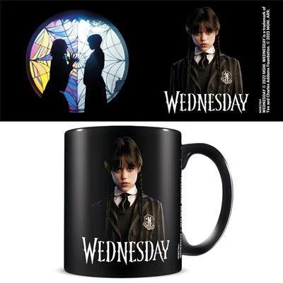 Wednesday Friendship Zwarte Mok, Verzamelen, Film en Tv, Ophalen of Verzenden