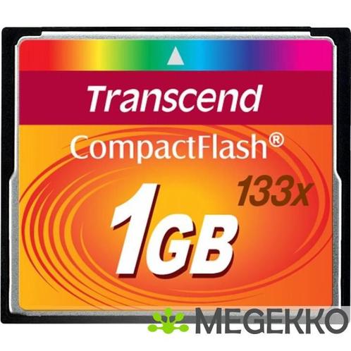 Transcend Compact Flash 1GB 133x, Computers en Software, Overige Computers en Software, Nieuw, Verzenden
