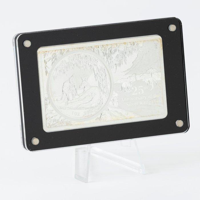 Australië. 1 Dollar 2018 - 25th Anniversary Kangaroo 3 Oz, Timbres & Monnaies, Monnaies | Europe | Monnaies non-euro