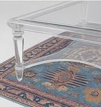 Tafel - - Salontafel gemaakt van doorzichtig plexiglas met, Antiek en Kunst