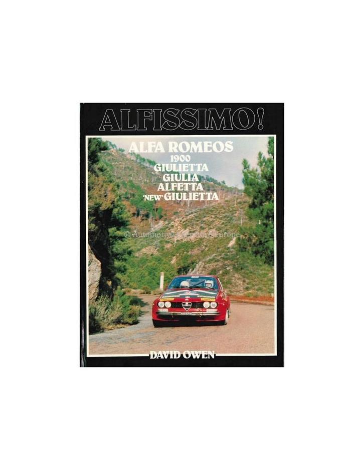 ALFISSIMO! - DAVID OWEN - BOEK, Boeken, Auto's | Boeken, Ophalen of Verzenden