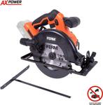 2dekans | FERM - AX-POWER - CSM1049 - Accu cirkelzaag - 20V, Ophalen of Verzenden, Nieuw