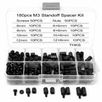 Set van 180 M3 nylon afstandsbusjes voor PCB en moederbord, Verzenden, Nieuw